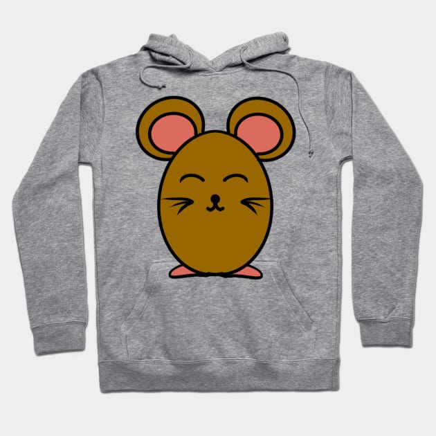 Cute Mouse Hoodie by Joker & Angel